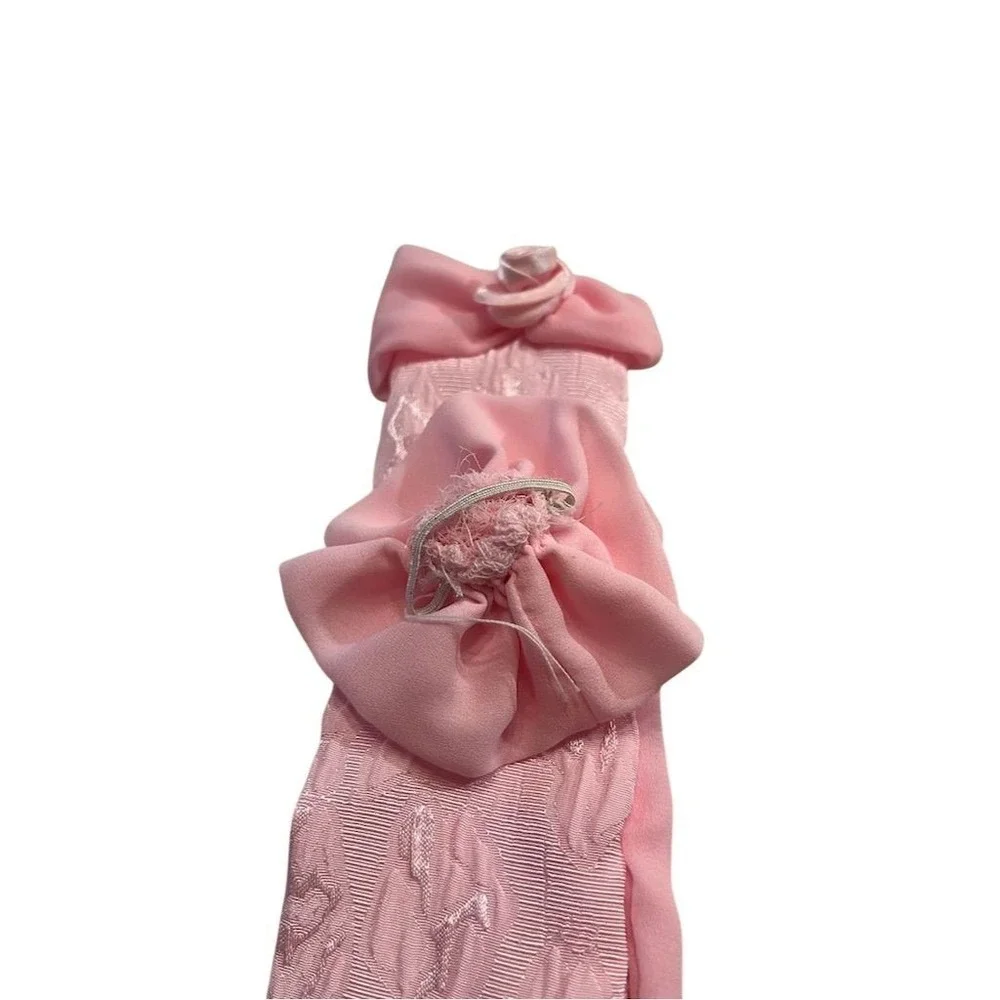 Fashion Doll Pink Evening‎ Gown & Headpiece for Barbie-Sized Dolls